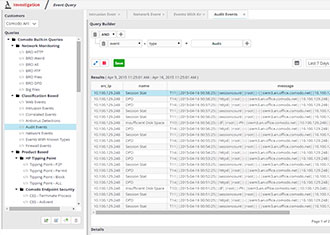 Detailed Log and Event Monitoring